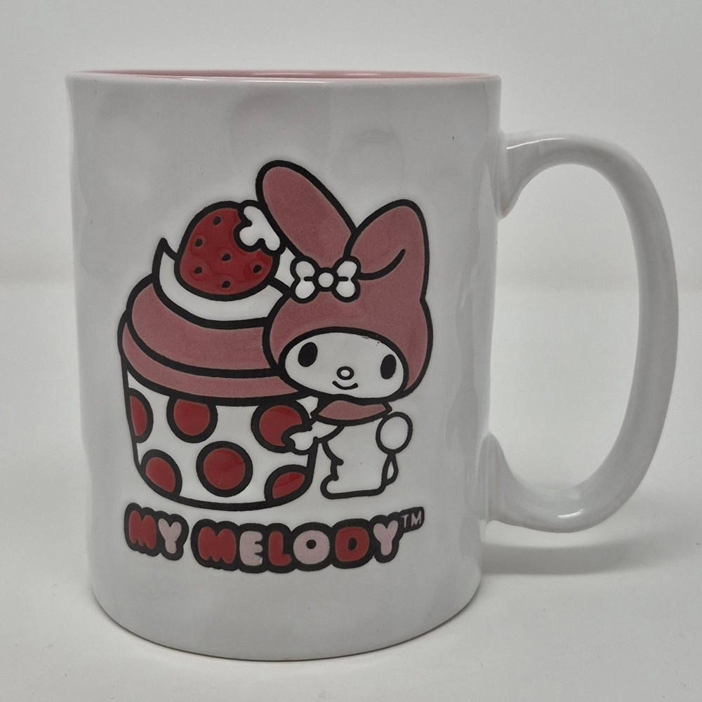 Hello Kitty MY MELODY Pink Strawberry Mug